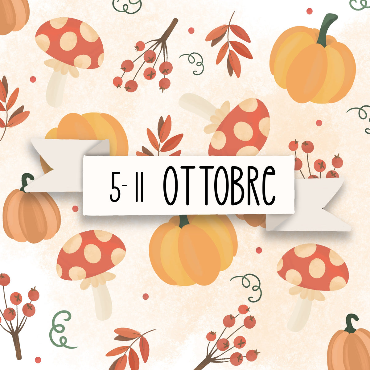 Biscotti personalizzati 5-11 ottobre