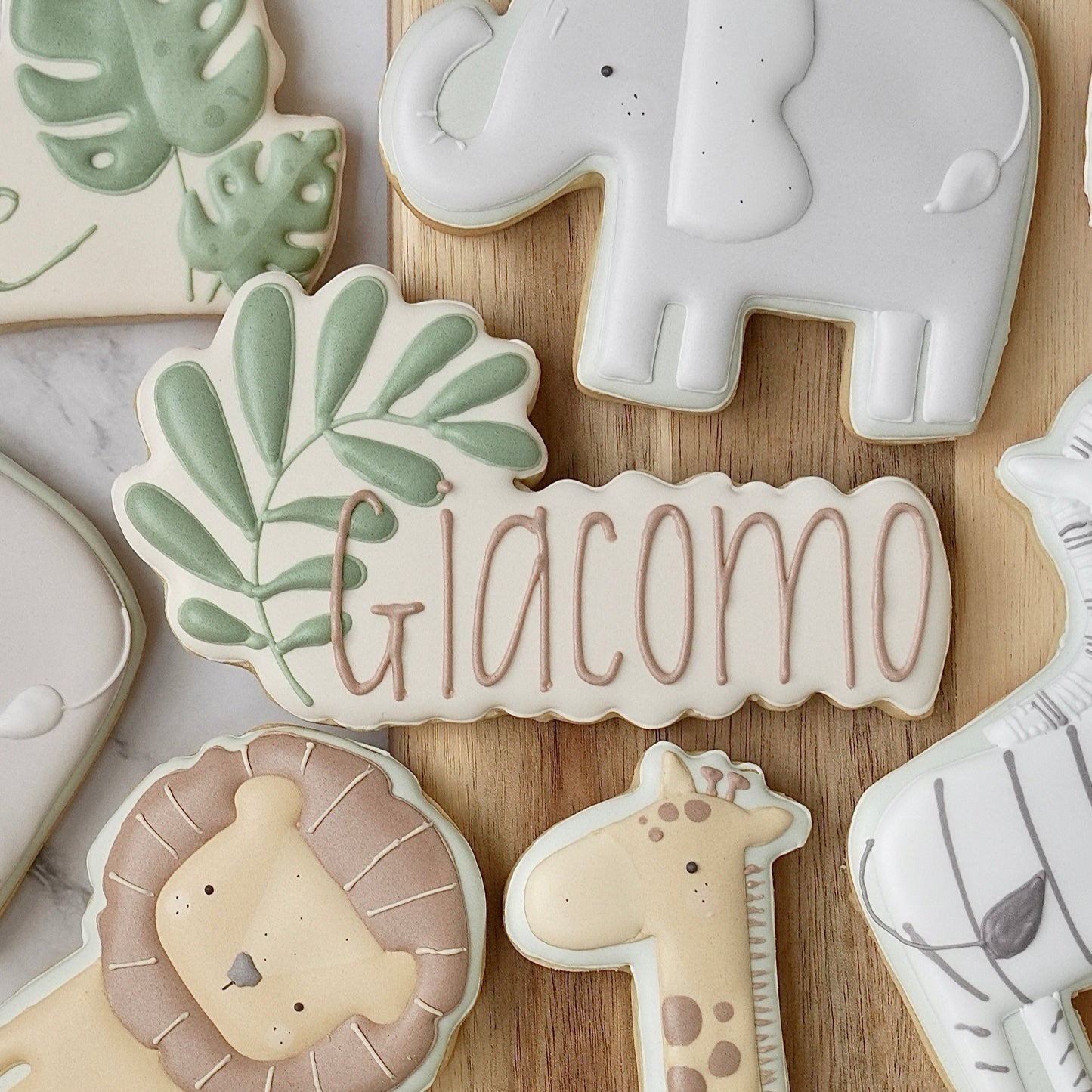 Placca con Foglie STL