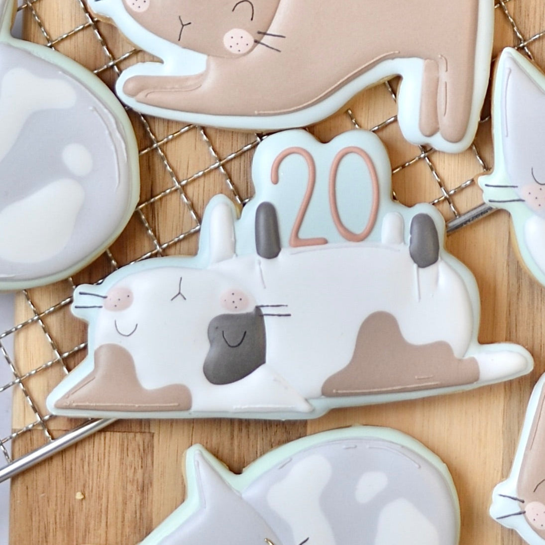Birthday Cat with number STL