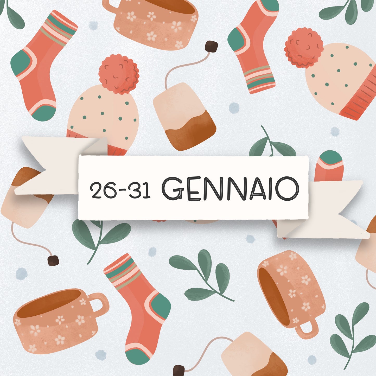 Biscotti personalizzati 26-31 gennaio