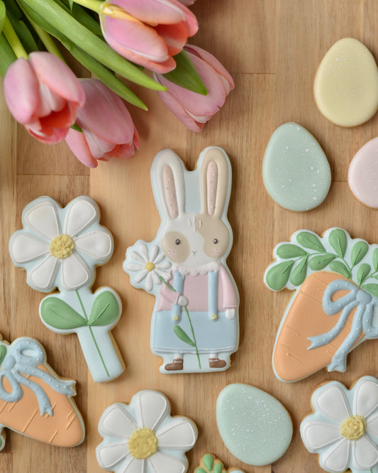Coniglietto con fiore