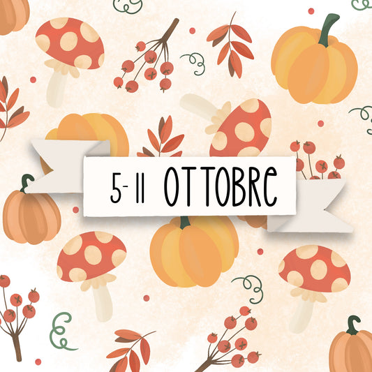 Biscotti personalizzati 5-11 ottobre
