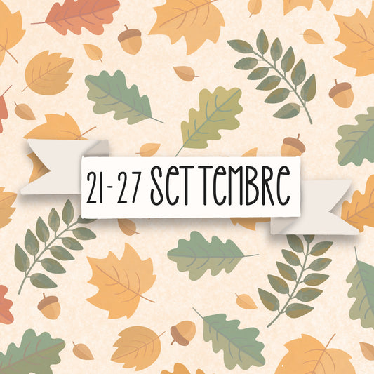 Biscotti personalizzati 21-27 settembre