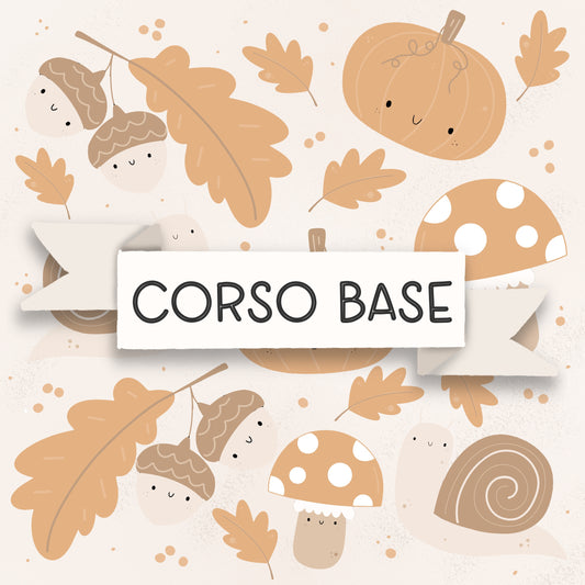 CORSO BASE DECORAZIONE - AUTUNNO