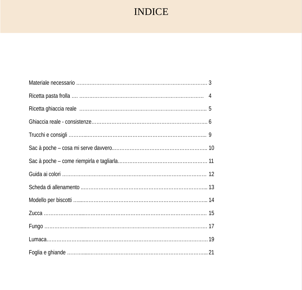 Tutorial Decorazione di Biscotti step by step - versione in italiano PDF